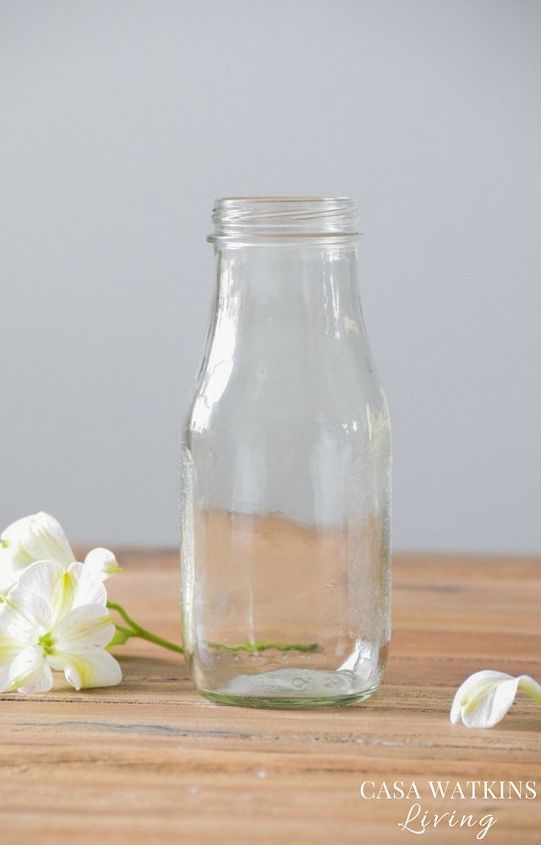 diy two tone mercury glass milk bottle vases, container gardening, crafts, flowers, gardening, repurposing upcycling