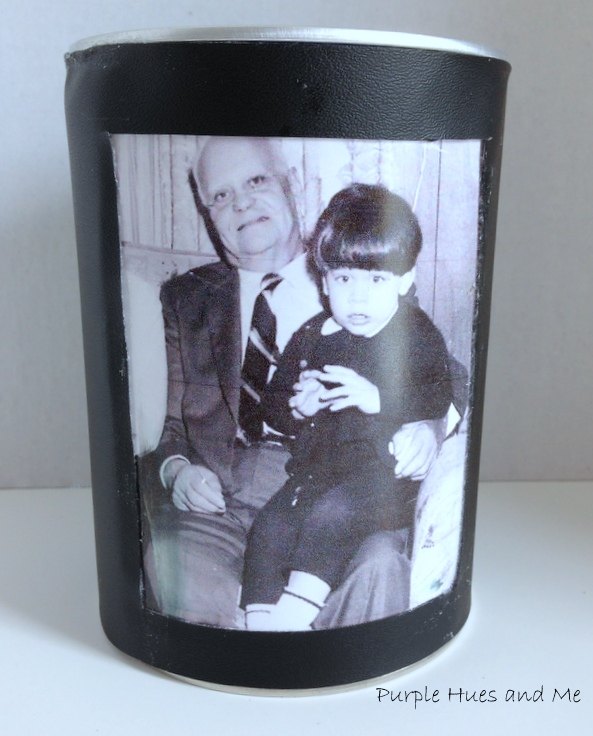 recipiente reciclado personalizado para o dia dos pais, Meu pai Oliver e meu sobrinho Oliver III