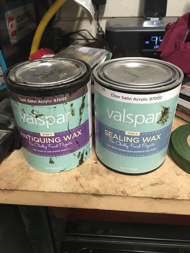 super easy clay pot makeoever, crafts, how to, Valspar Wax comes in both clear and dark
