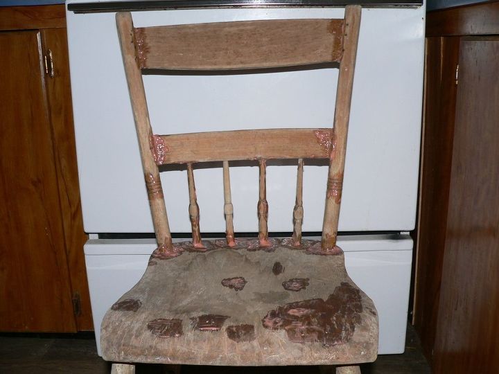 uma cadeira velha at que veio uma pequena inspirao mexicana