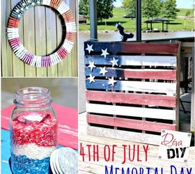 5 quick and easy diy 4th of july decorations, crafts, how to, mason jars, patriotic decor ideas, seasonal holiday decor, Make 5 Quick and Easy July 4th Decorations