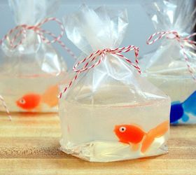 diy goldfish in a bag soaps, bathroom ideas, crafts