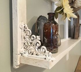 adding a shelf to an old window, how to, repurposing upcycling, shelving ideas
