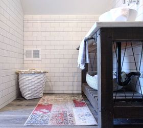 industrial chic attic bathroom renovation, architecture, bathroom ideas, home decor