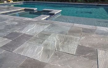 Slate Pool Decking Project