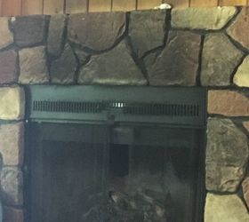 how to clean faux fireplace large stones, Suggestions