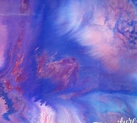 Paint Over An Old Canvas With A DIY Acrylic Pour Art: Easy Steps - Abbotts  At Home