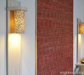 small living room lighting ideas how to make a wall lamp sconce, home decor, how to, lighting, living room ideas