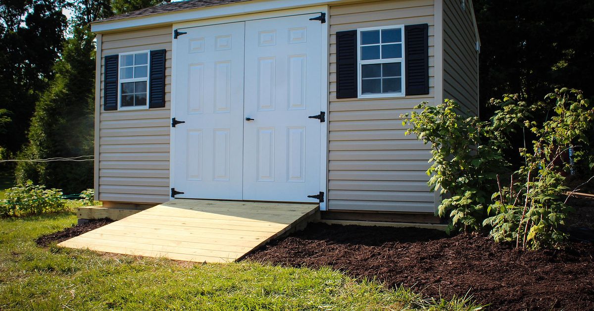 How to Build a Shed Ramp Hometalk