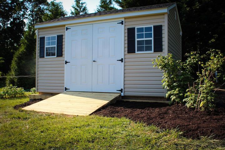 How to Build a Shed Ramp Hometalk
