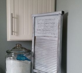 DIY Printed Vintage Sign Transfer to Washboard for $5 - Tutorial