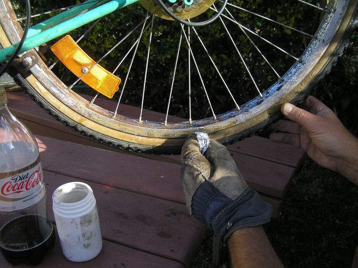 cleaning rust off metal, cleaning tips