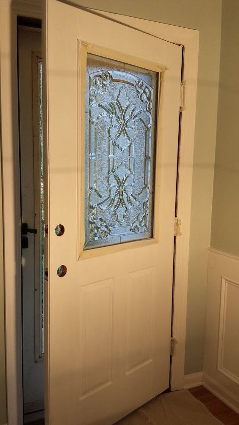 como fazer sua prpria porta de vidro decorativa