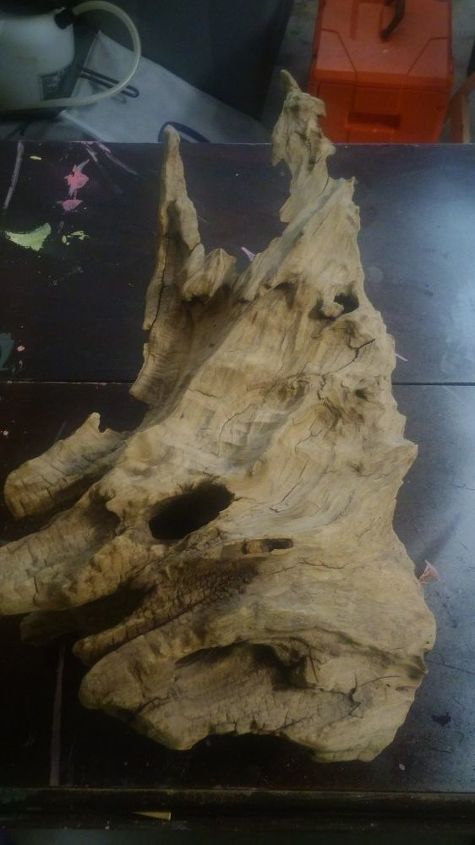 i spit all over this driftwood