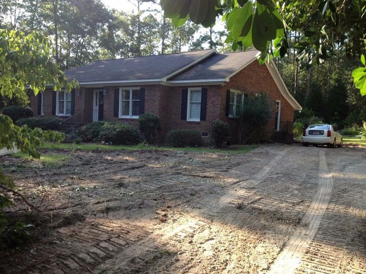 New Carport And Porch Adds Curb Appeal To A 80 S Brick Ranch