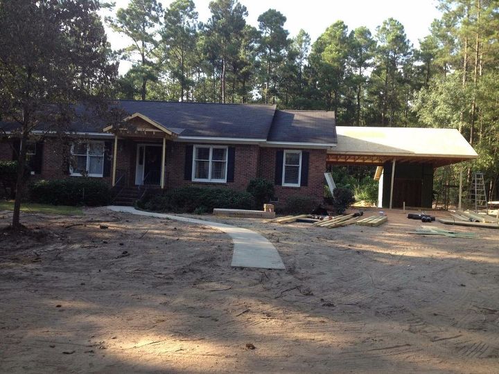 new carport as well as porch adds curb appeal to a Best House Plans 2016