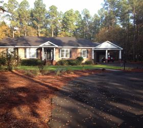 New Carport And Porch Adds Curb Appeal To A 80 S Brick Ranch