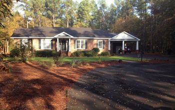 New Carport and Porch Adds Curb Appeal to a 80's Brick Ranch