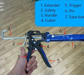 how to caulk the interior of new windows like a pro , diy, home maintenance repairs, how to, windows, No 7 is also known as the tube barrel