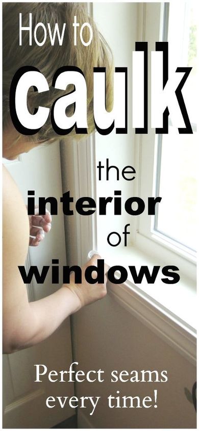 como calafetar o interior de novas janelas como um profissional