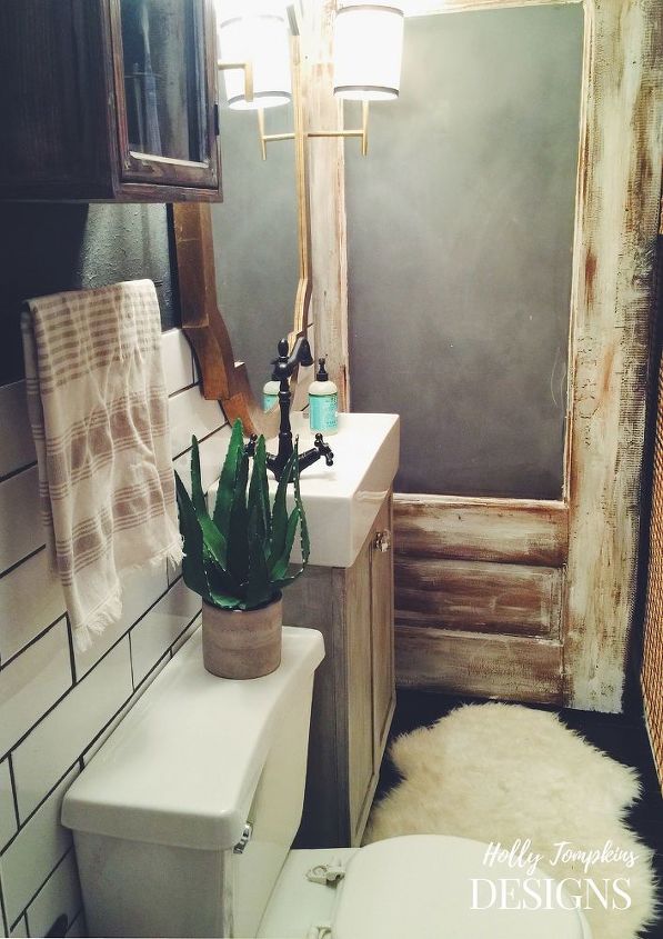 Rustic Glam Bathroom Rustic Glam Bathroom