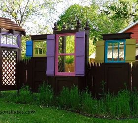 13 ways to get backyard privacy without a fence, Add bright windows doors to up your privacy