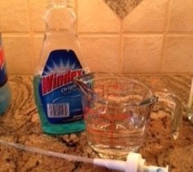 kill ants instantly natural diy spray, Added vinegar to spray bottle of Windex