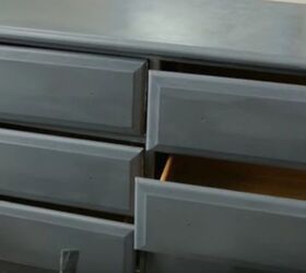 how to stencil a diy bone inlay dresser