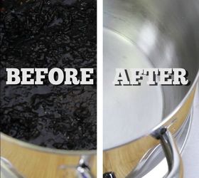 The Easiest Way to Clean a Burnt Pot or Pan - With Lemons!
