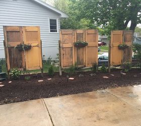 Old Doors Give New Life to Backyard!