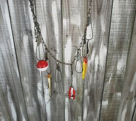 how to make a fishing pole light fixture , lighting, repurposing upcycling