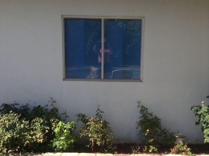 q backyard window beyond boring, home improvement, small home improvement projects, window treatments