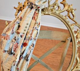 using a picture frame to create a wreath for your door, crafts, doors, repurposing upcycling, wreaths