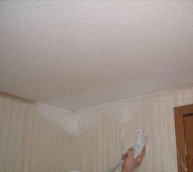 How To Paint Popcorn Ceilings Hometalk