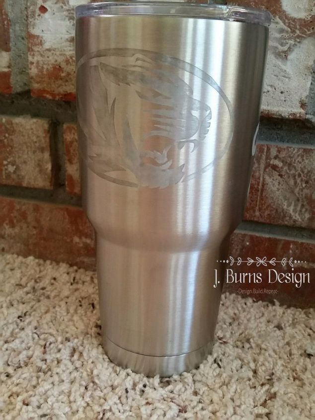 diy last minute father s day gift etching stainless steel, crafts, how to, seasonal holiday decor