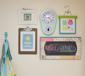 colorful galley kitchen, home decor, kitchen design, wall decor