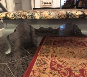 new idea for a coffee table, painted furniture, reupholster