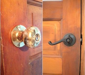 s the top 10 quick home repair tricks every homeowner should know, home decor, Replace a door knob for the fastest makeover