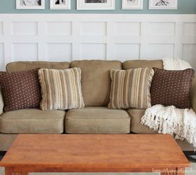 s the top 10 quick home repair tricks every homeowner should know, home decor, Re stuff sagging sofa cushions with Poly Fil