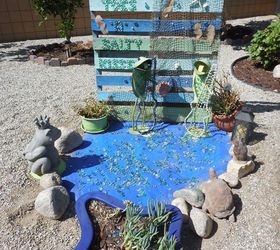 frogs pond update, outdoor living, ponds water features
