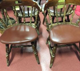 modern upholstered dinette chairs, painted furniture, reupholster