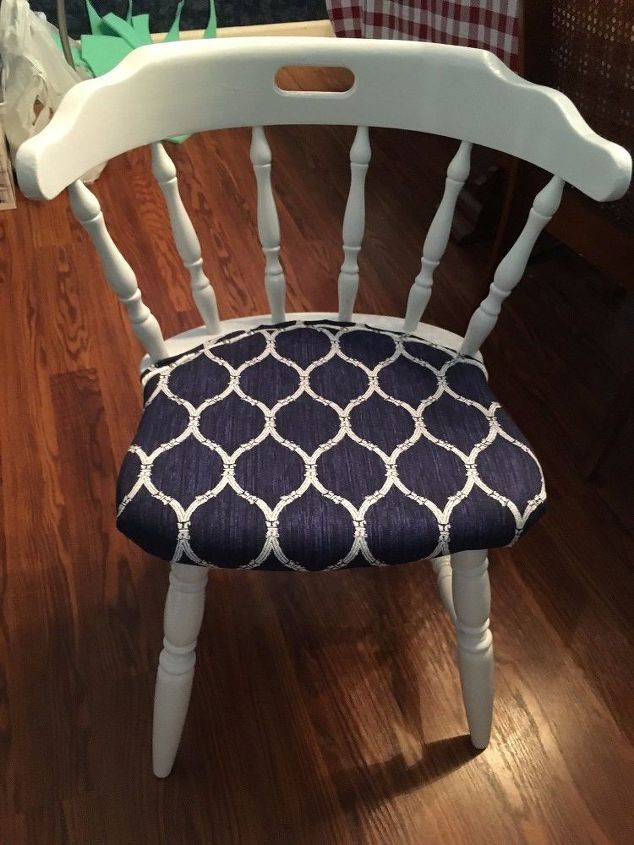 modern upholstered dinette chairs, painted furniture, reupholster