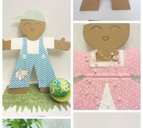 make an adorable cut dress up unisex doll, crafts