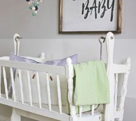 soft nursery neutrals, bedroom ideas, painted furniture, rustic furniture