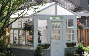 Build a Greenhouse From Vintage Windows