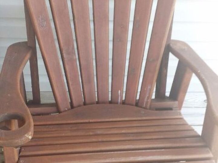 q painting over stain on cedar wood , painted furniture, painting, painting over finishes, painting wood furniture