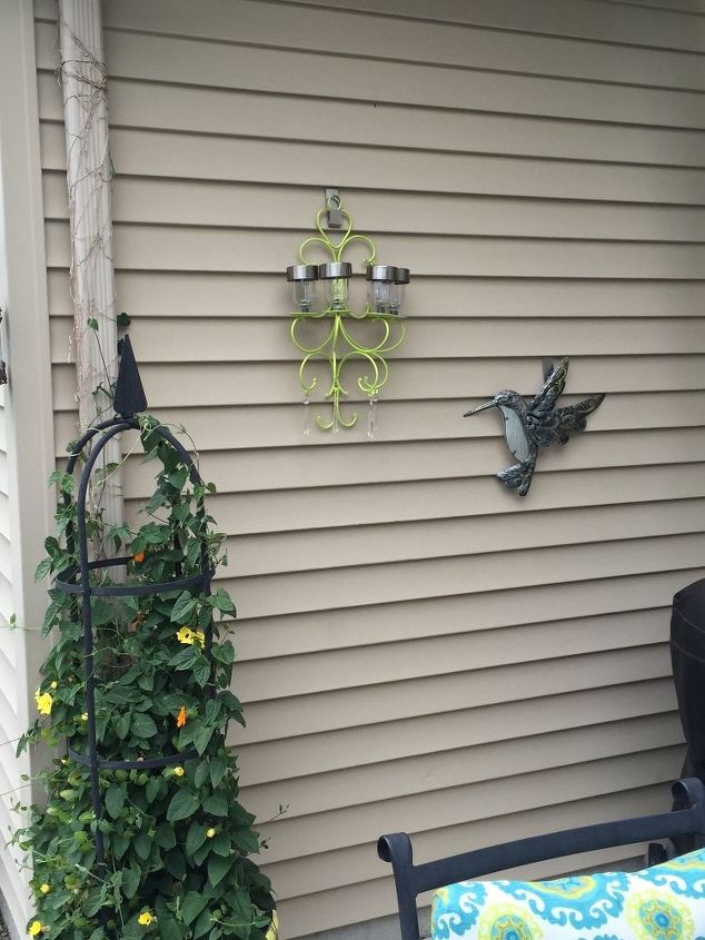 my take on another solar chandelier , go green, how to, lighting