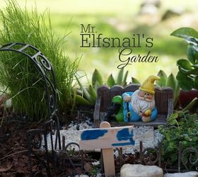 mr elfsnail s garden, crafts, gardening, outdoor living