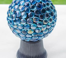 how to make a gorgeous garden gazing ball with these easy tips
