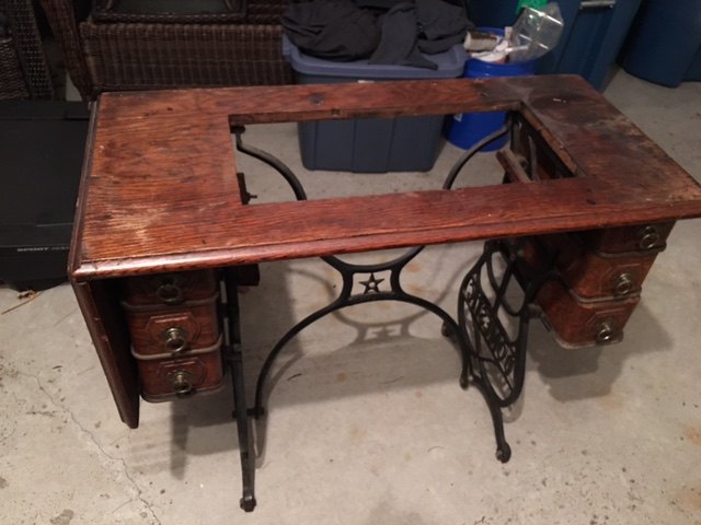 vintage sewing machine project 1